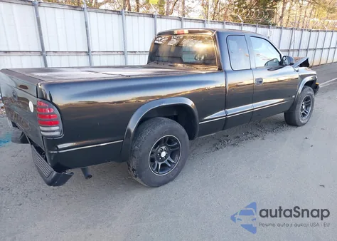2002 Dodge Dakota Slt из США, поврежденный, VIN 1B7GL42X92S524987